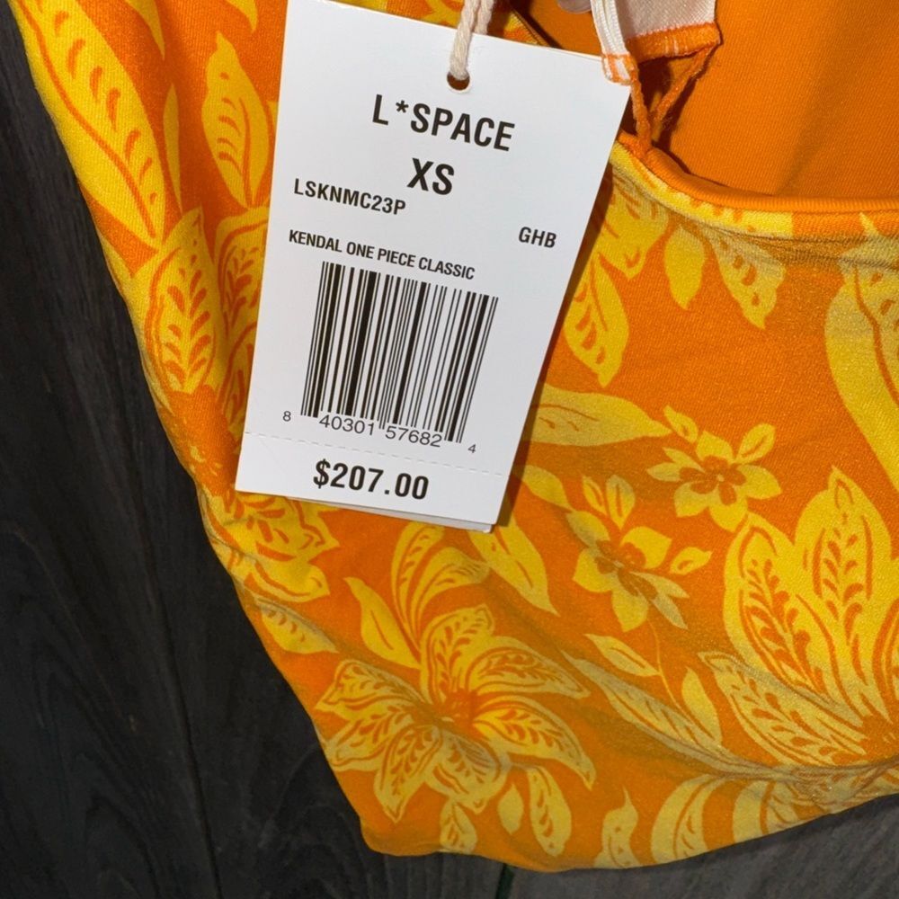L*Space Printed Kendal One Piece Womens Size XS - Picture 4 of 7